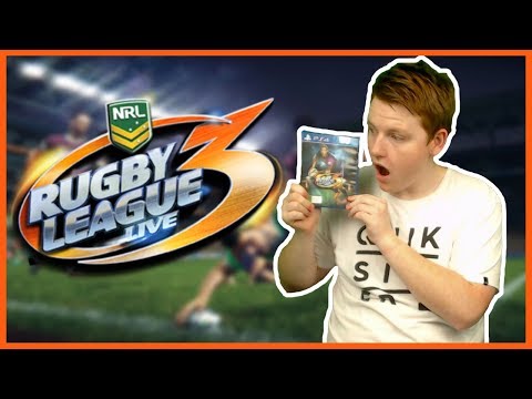 RETRO RUGBY LEAGUE | RUGBY LEAGUE LIVE 3 (PS4)