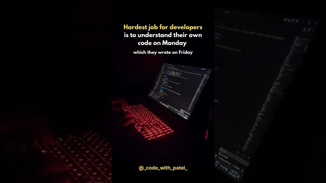 Based on true Story - Developer 😍 