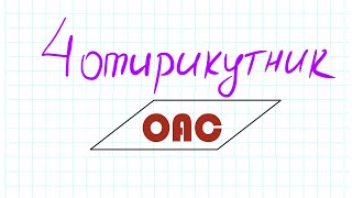картинка: Чотирикутник, властивості чотирикутників (урок 20 з 33)