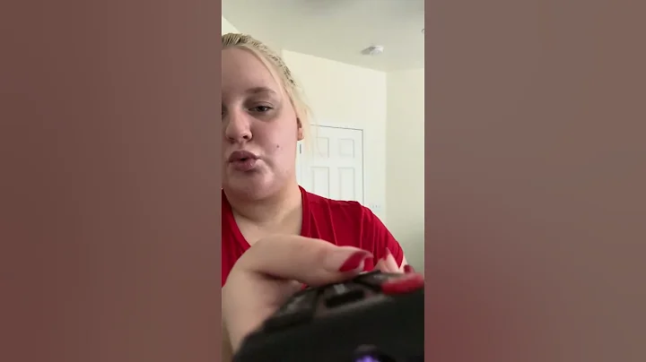 ASMR tapping on tv remote