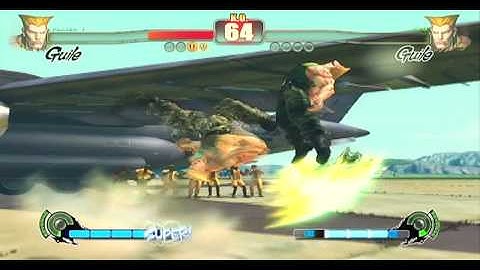 SFIV - Guile (ME) vs Guile (CPU @ Hardest Difficulty) - 7 Rounds - Video 22 - [HQ Available]