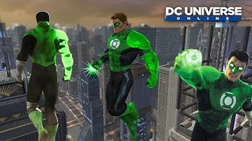 Dcuo Hal Jordan Cinematic Trailer style