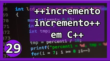 Curso de C++ #29 - Pré Incremento e Pós Incremento