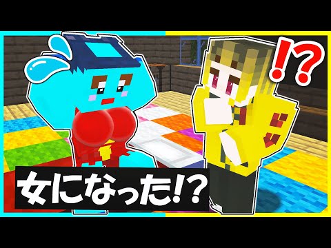 けなたろうが女になってしまった！？体をもどせ😂【まいくら/マインクラフト】