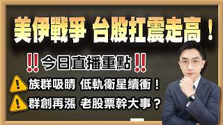 劉育綸 艾綸說【美伊戰爭 台股扛震走高！】影音分析2026/03/02