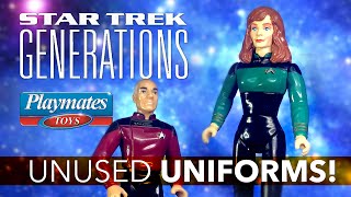 Star Trek Toy Review Playmates Figures The New Uniforms You Never Got To See