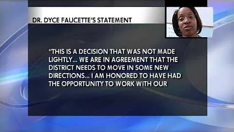 North Syracuse Superintendent Kim Dyce Faucette re...