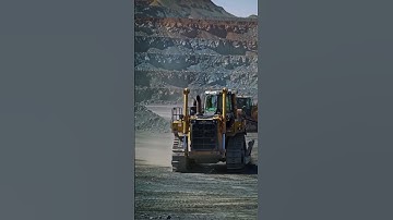 Massive Mining Machines in Action: Giant Bulldozers & Drills at Work! 🚧