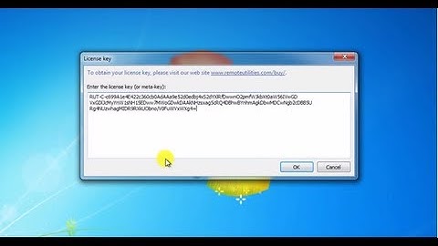 Tutorial: Registering commercial edition of Remote Utilities