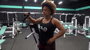 External Rotation - Standing - Arm to Side - Low Pulley - One-Arm