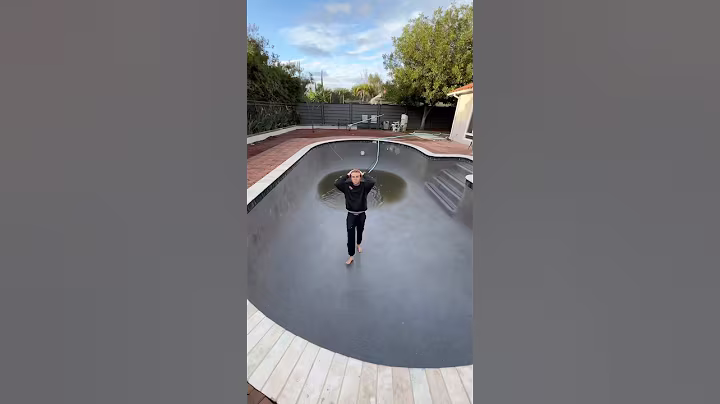 I let an AI Robot clean my pool…👀😳 (ruined)