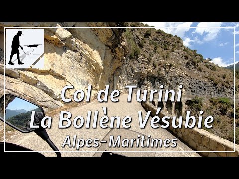 Col de Turini (La Bollène-Vésubie), Road M70, Provence-Alpes-Cote d'Azur, France - by motorcycle