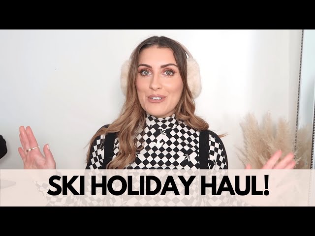 PACK WITH ME FOR A SKI TRIP! SKI WEAR TRY ON HAUL!