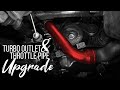 VW Golf MK6 GTI Turbo Outlet Pipe and Throttle Pipe Upgrade