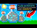 sim, a gente bebeu minérios... (Poção diamante Minecraft)