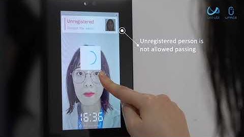 Uface 7 Access Control Series - Face Recognition Terminals | UniUbi