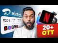 All OTTs @₹279? Even Netflix! ⚡️Airtel Secret Plan Revealed!