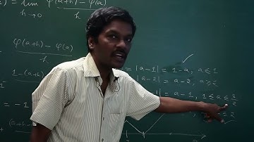 REAL ANALYSIS - QUESTION ON DIFFERENTIABILITY FOR CSIR-NET, NBHM, JAM, etc. WITH CONCEPTS & SOLUTION