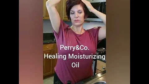 Debbie Pulliam Demonstrating Perry&Co. Hair Loss P...