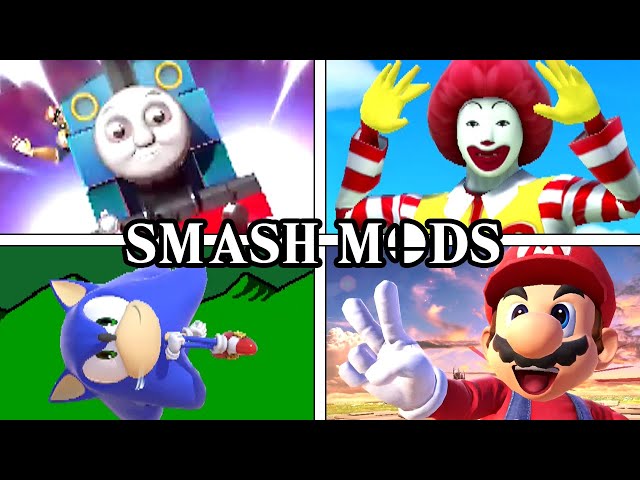 12 FUN And SILLY Mods In Smash Bros Ultimate class=