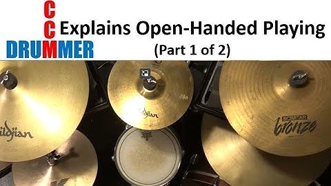 Ambidextrous (open-handed) Drumming