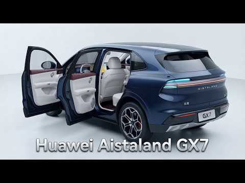 Выглядит как Porsche, но это Huawei! Aistaland GX7: 748 сил, кровать и кинотеатр