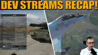 DEV STREAMS RECAP! MiG-21-2000? ARM'S? M1A2 SEPV3! BRITISH ABRAMS? MiG-29K! & MORE! - War Thunder