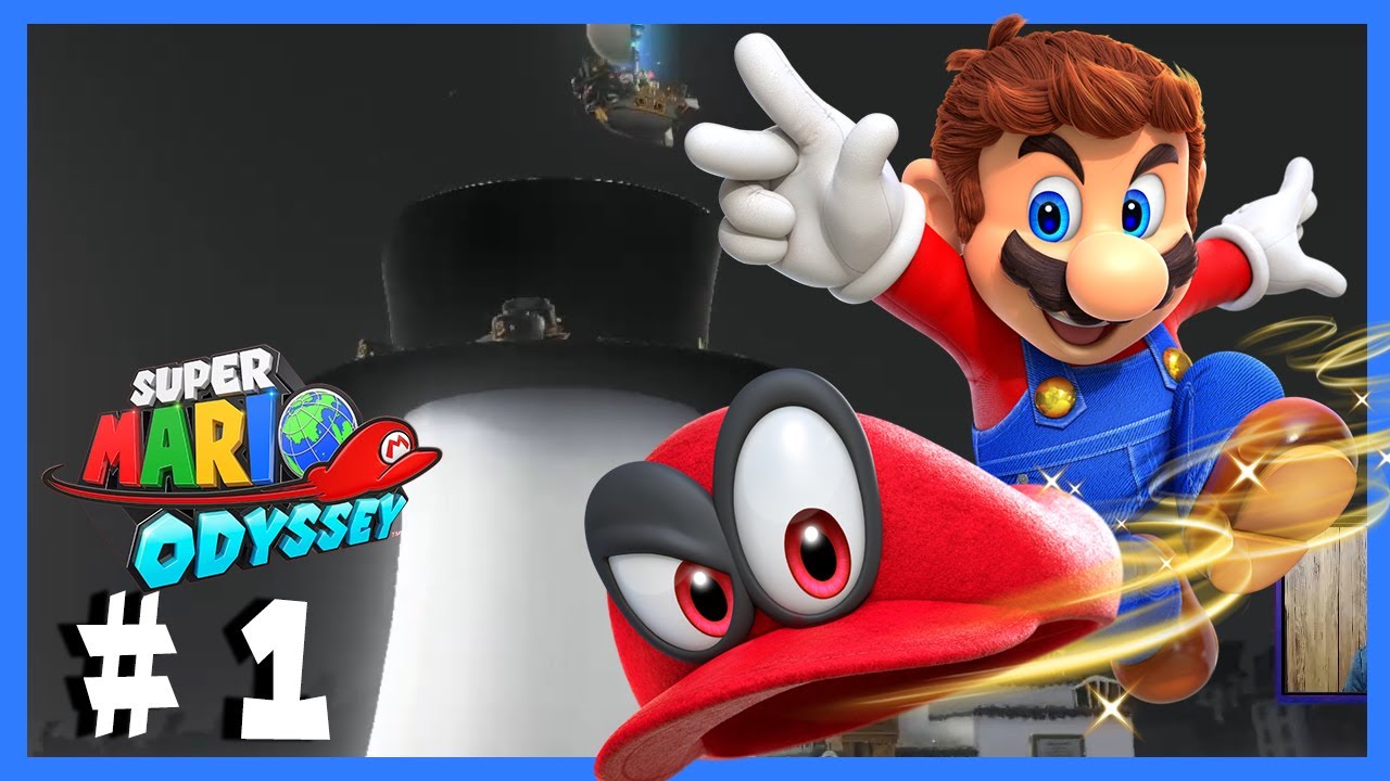 SUPER MARIO ODYSSEY - O INCRÍVEL INÍCIO DE GAMEPLAY!