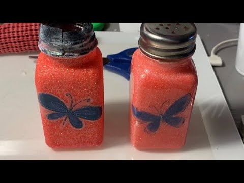 DIY Chemical Formula Salt And Pepper Shaker Set