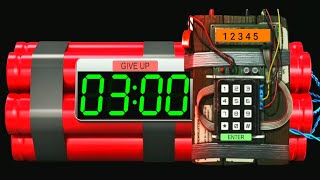 3 Minute Timer Bomb | 3 Minute Timer Bomb Loud Music | 3 minute Timer Bomb with Music | Bomb Timer