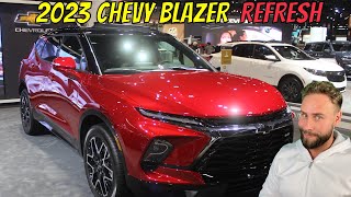 2023 Chevy Blazer RS: Exterior Updates \& Changes