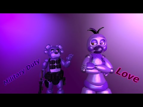 [GMOD FNAF/OC] Military Duty or Love (Remake)