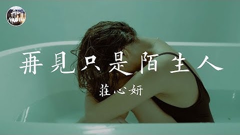莊心妍 Ada - 再見只是陌生人「我們愛的難捨難分 愛的奮不顧身 愛到最後同樣不可能」高品質純音樂