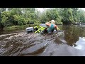 We Take Our NEW CanAm Defender DUMB DEEP! // Hogwaller Mud Bog