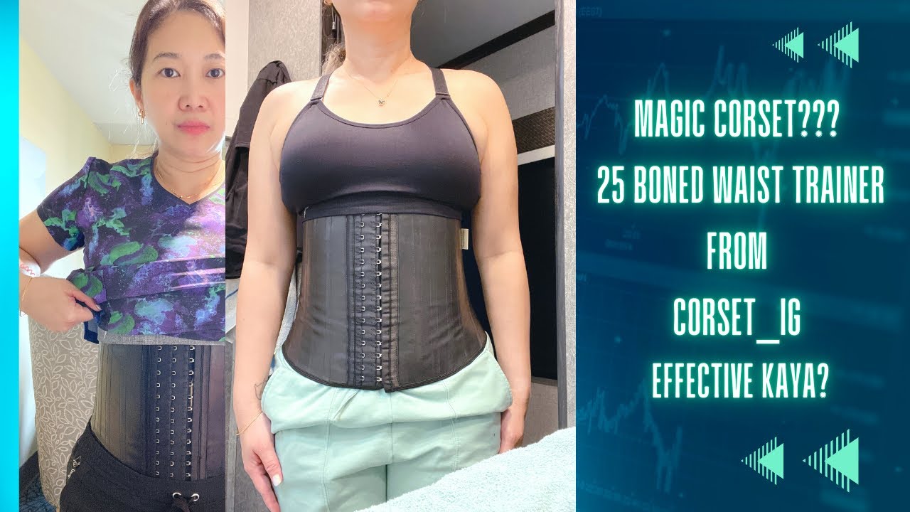 Trying the 25 Bone Waist Trainer from Corset_IG | Instant Pampaliit ng