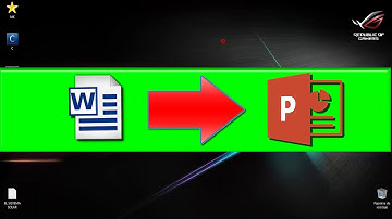 WINDOWS: convertir PPT a WORD y VICEVERSA