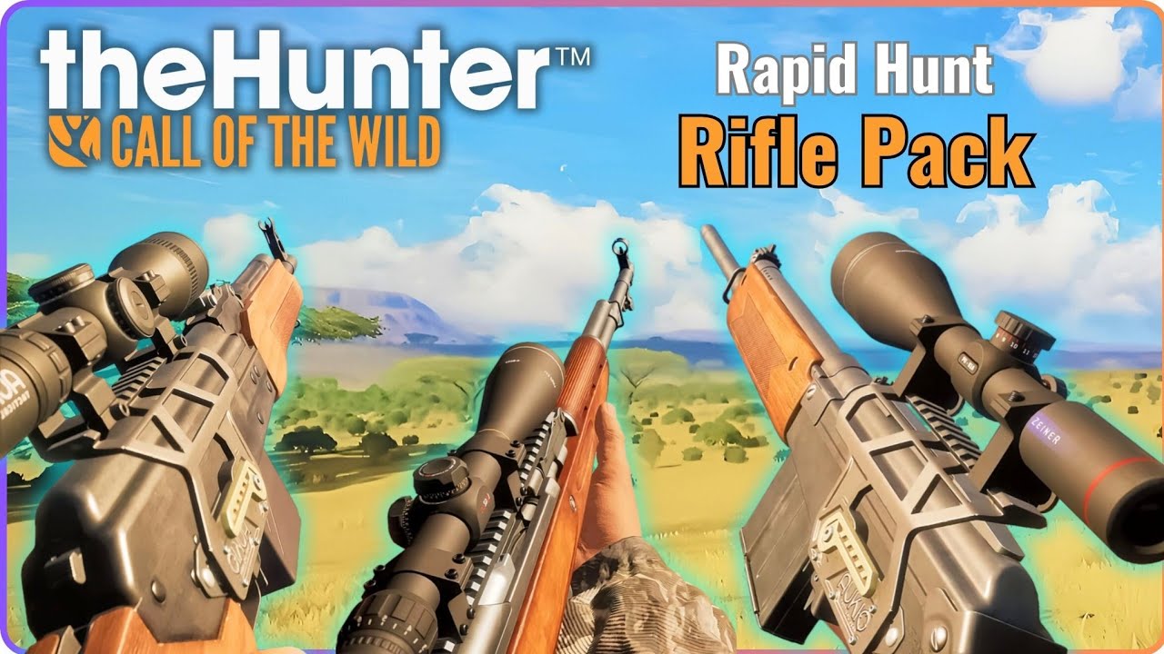 Rapid Hunt Rifle Pack Review & Gameplay | theHunter Call of the Wild ...