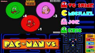 Lets Play Pac-Man Vs 4-Players Part 5 Manic Manor