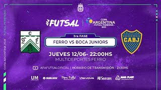 ⚽🇦🇷 Futsal | Copa Argentina femenina 2025 | Fase 2 | Ferro vs Boca Juniors