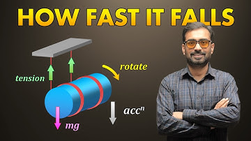 This Will Prepare You For Future Problems : The Rolling Cylinder Falling Problem | IRODOV 1.253