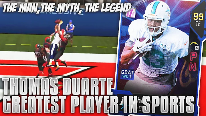 GREATEST PLAYER IN THE HISTORY! 99 THOMAS DUARTE T...