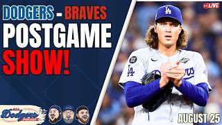 Dodgers-Braves Postgame Show! Will Smith timeline revealed, Tyler Glasnow Returns