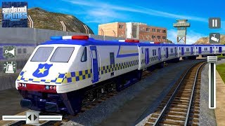 Police Train Simulator 3D: Prison Transport - Android Gameplay FHD screenshot 3