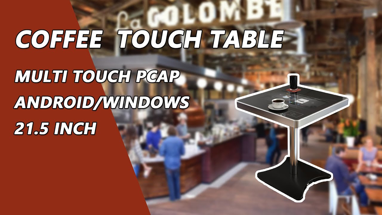 marvel waterproof touch screen coffee table youtube