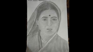 How to draw Ramabai Ambedkar easy | step-by-step | Pencil Sketch