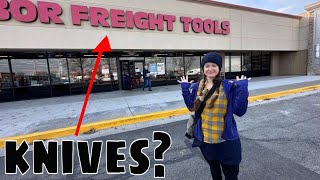 Knives at Harbor Freight? - Shopping the tool store