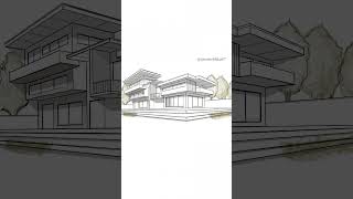 Villa drawing on ipad IPart 2I