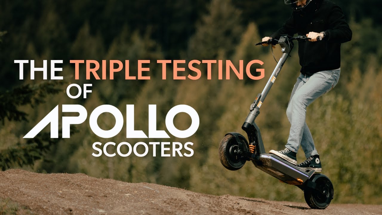 The Triple Testing of Apollo Scooters - YouTube