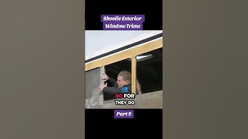 Skoolie Exterior Window Trims - Part 9. All done with fabrication and cleanup. #diy #skoolie #bus