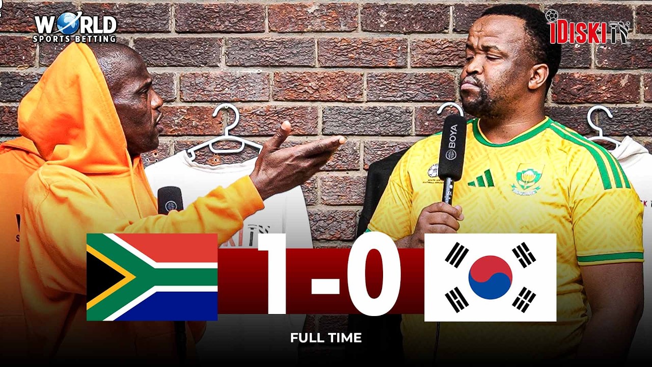 Thapelo Maseko Played A Major Role | Bafana Bafana 1-0 South Korea | Junior Khanye